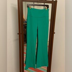 lululemon athletica Vibrant Green Flare Pants